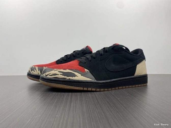 Kicktheory SoleFly x Air Jordan DN3400-001 1 Low Carnivore 0815